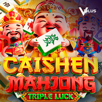 Vplus : Caishen Mahjong: Triple Luck - TURBOBET168